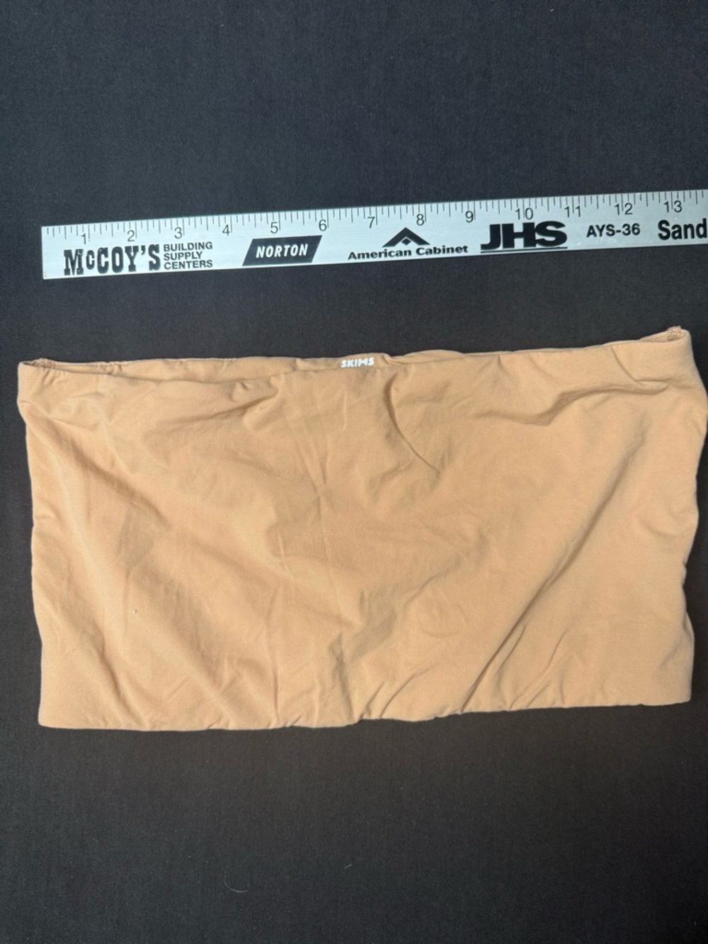 SKIMS Seamless Bandeau in Tan